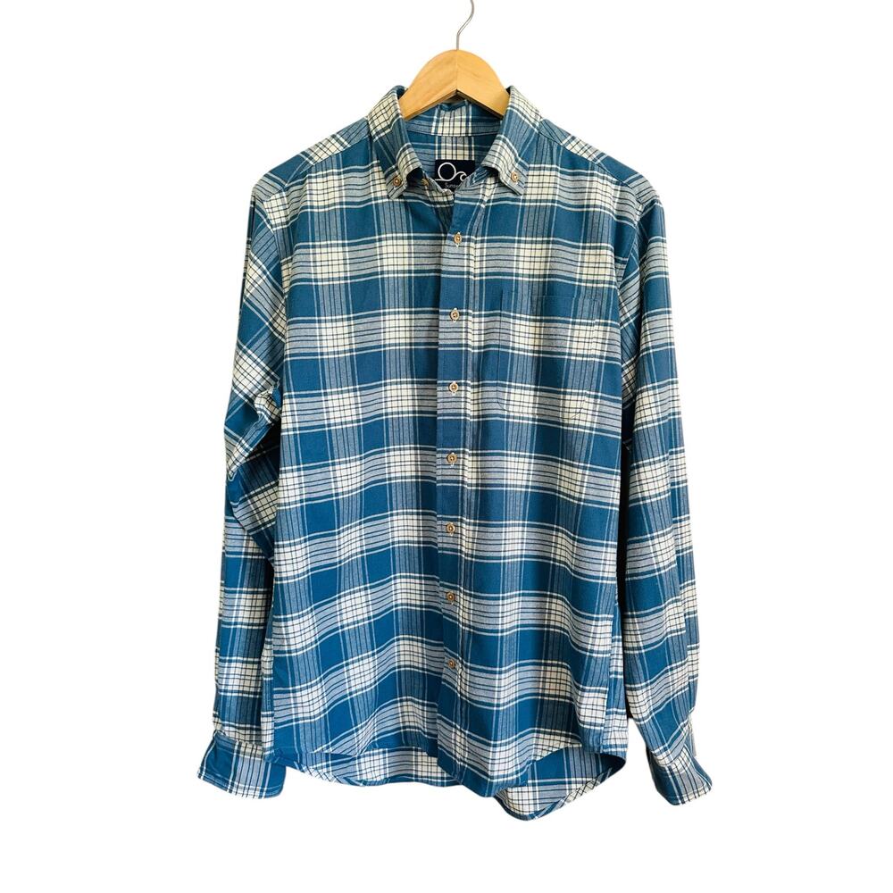 NEW Sunswell Oyster Cotton Performance Lightweight Plaid Flannel Button Down - Picture 3 of 9